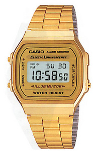 Casio Standart Digital A-168WG-9B