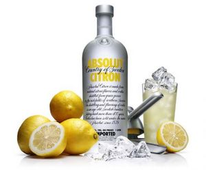 водка Absolut Citron