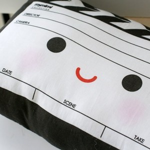 Mini Movie Clapper Pillow