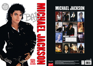 Official Michael Jackson Calendar 2012 25th Anniversary BAD