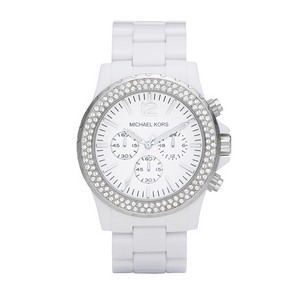 Michael Kors White Ceramic Watch