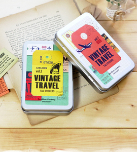 Набор наклеек 'Vintage Travel Tag'