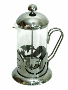 чайник стеклянный с металической подставкой 1 или 1,5 литра