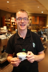 черный фартук Starbucks