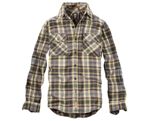 Men's Long Sleeve Wool Flannel Shirt