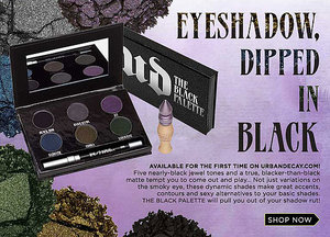 urban decay the black palette