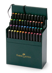 Faber-Castell Pitt Artist Pens - Assorted 48 Set