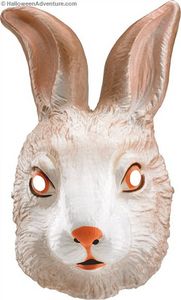 пластиковая маска зайца