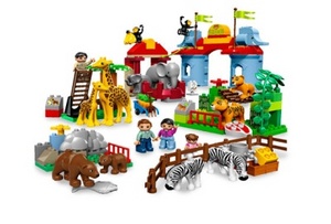 Конструктор lego DUPLO Большой зоопарк, лего 6157