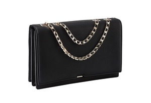 Hexagonal Chain in Black Buffalo by Victoria Beckhem