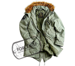 Куртка Alpha Hooded Fishtail Parka