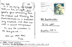 почтовые открытки и пара слов