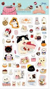 Choo Choo Marshmallow Sticker