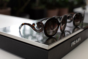 prada minimal baroque glasses