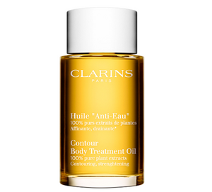 Clarins Huile "Anti-Eau": Contour Body Treatment Oil.