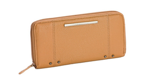 Kenneth Cole New York Zip Around Genuine Leather Wallet