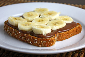 + Nutella with bananas!