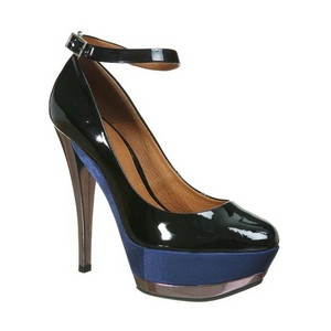 Туфли с ремешком-перепонкой