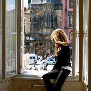 другой вид за окном