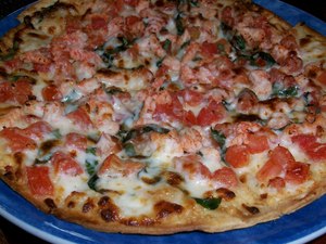 Lobster pizza