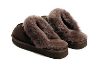 тапочки ugg коричневые