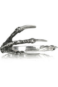 Pamela Love | Talon sterling silver cuff | NET-A-PORTER.COM