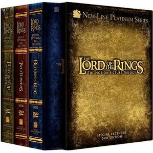 The Lord of the Rings trilogy box