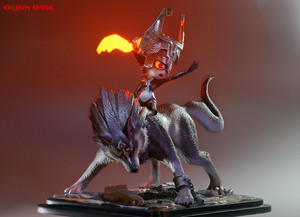 Фигурка Wolf Link and Midna из "Legend of Zelda"