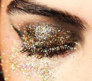 glitter eyeshadow