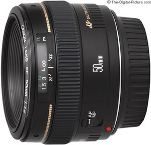 Canon EF 50mm f/1.4 USM Lens