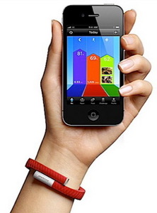 Jawbone Up S - браслет на руку для iPhone