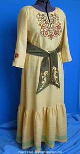 Платье Лето русское - авторское платье,авторский костюм,русский костюм