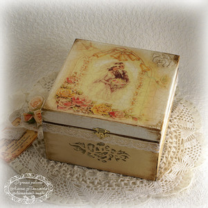 прелесть винтажная шкатулочная