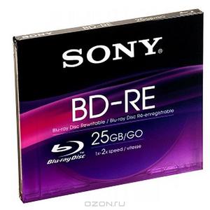 BD-RW Sony/Verbatim/TDK - 25GB