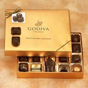 шоколад Godiva. Найти и попробовать =)