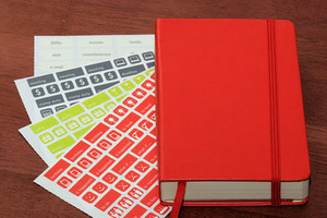 Красный ежедневник Moleskine