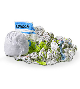 Мятая карта 'Crumpled City' - London