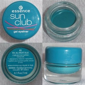 Sun club eye gel liner essence