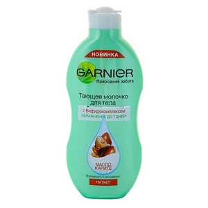 Тающее молочко для тела Garnier