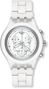 Swatch  Full Blooded White Skull