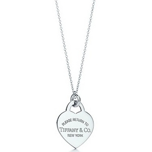 &#9679; Tiffany & Co. Return to Tiffany™ Heart Tag Charm & Chain