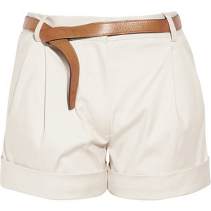 &#9679; White Chino Shorts