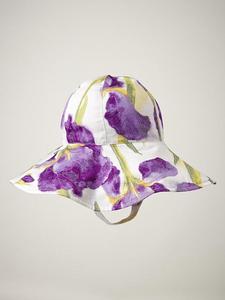 Floral floppy hat