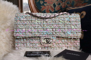 Chanel 2.55 tweed bag