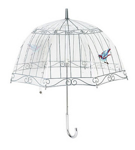 Зонт-трость 'Lulu Guinness Birdcage'