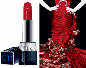 красная помада Rouge Dior оттенок 999