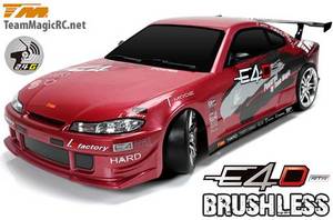 E4D S15 Drifting Car RTR (Brushless Spec.)