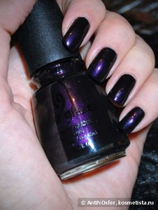 China Glaze № 664 Midnight Ride