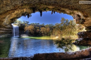 Гамильтон Пул (Hamilton Pool), США, штат Техас