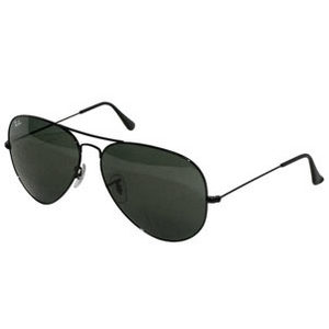 rayban aviator large metal